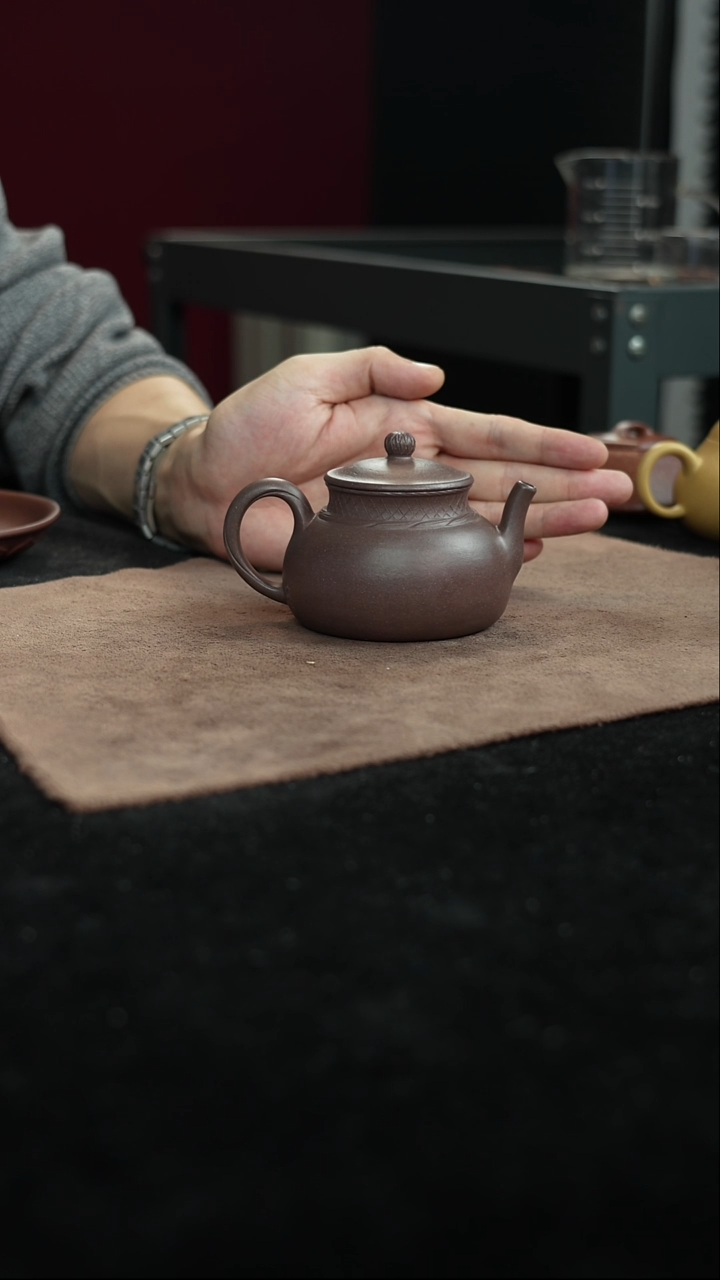 茶壶紫砂董俊峰盘筑法·渔