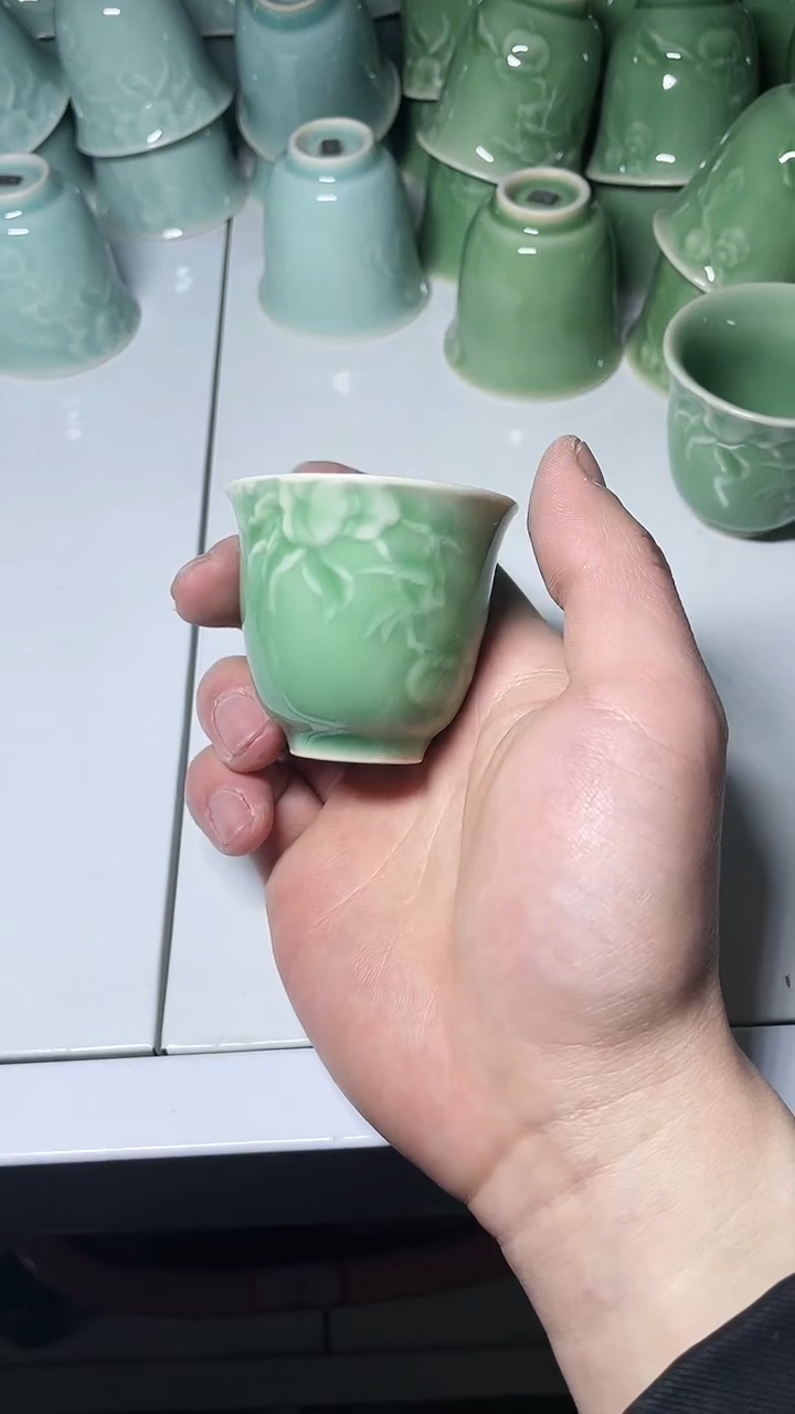 【闪购商品】特价 微瑕 慧仙青瓷