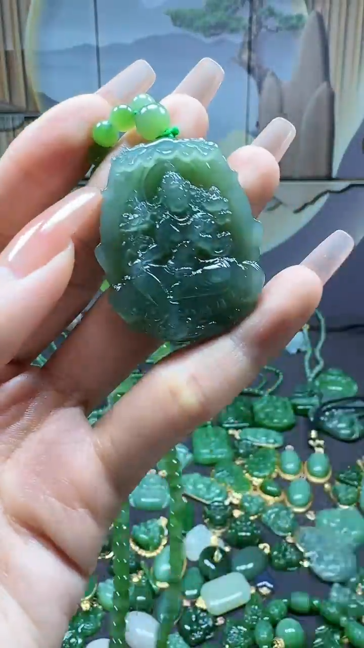 【闪购商品】和田玉挂件未镶嵌1