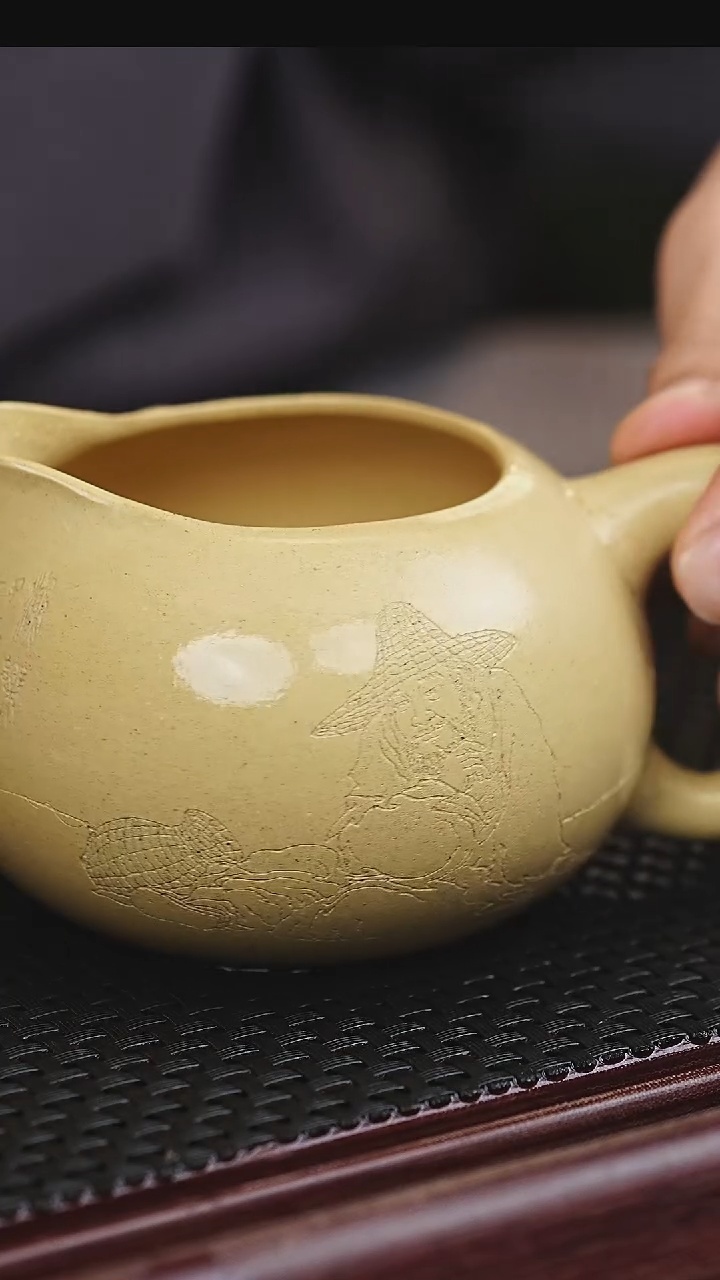 茶壶紫砂宜兴原矿紫砂作品