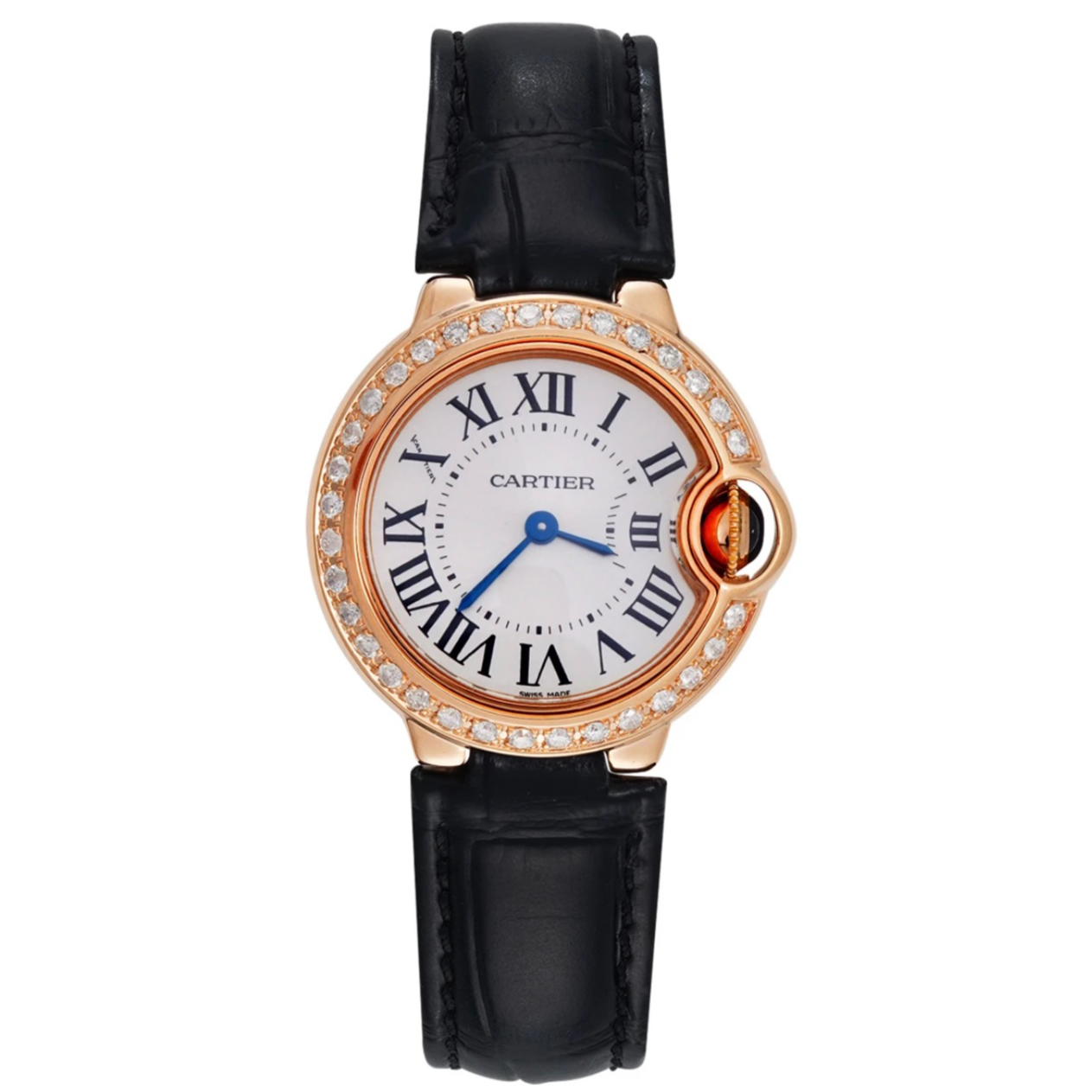 99新 Cartier/卡地亚 卡地亚 蓝气球W6900256 28 玫瑰金后钻 单表