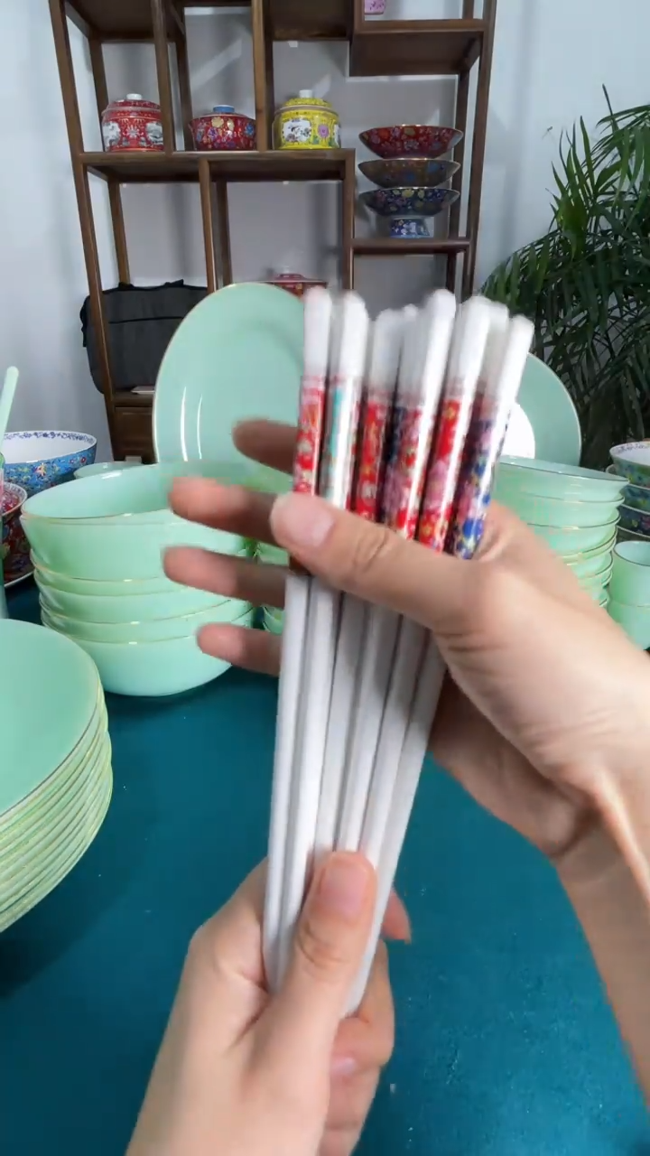 · 珐琅彩筷子10双福利价格   
