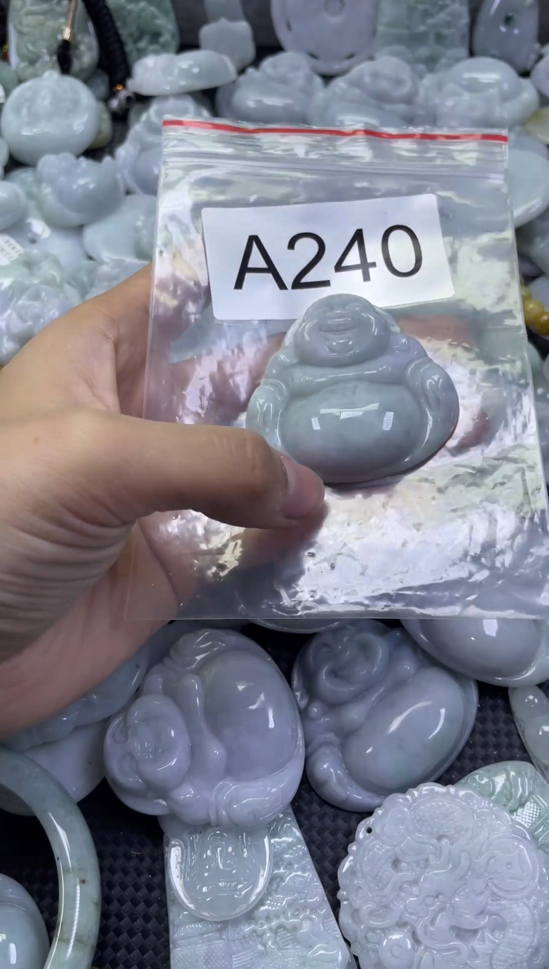 颈饰未镶嵌翡翠A240