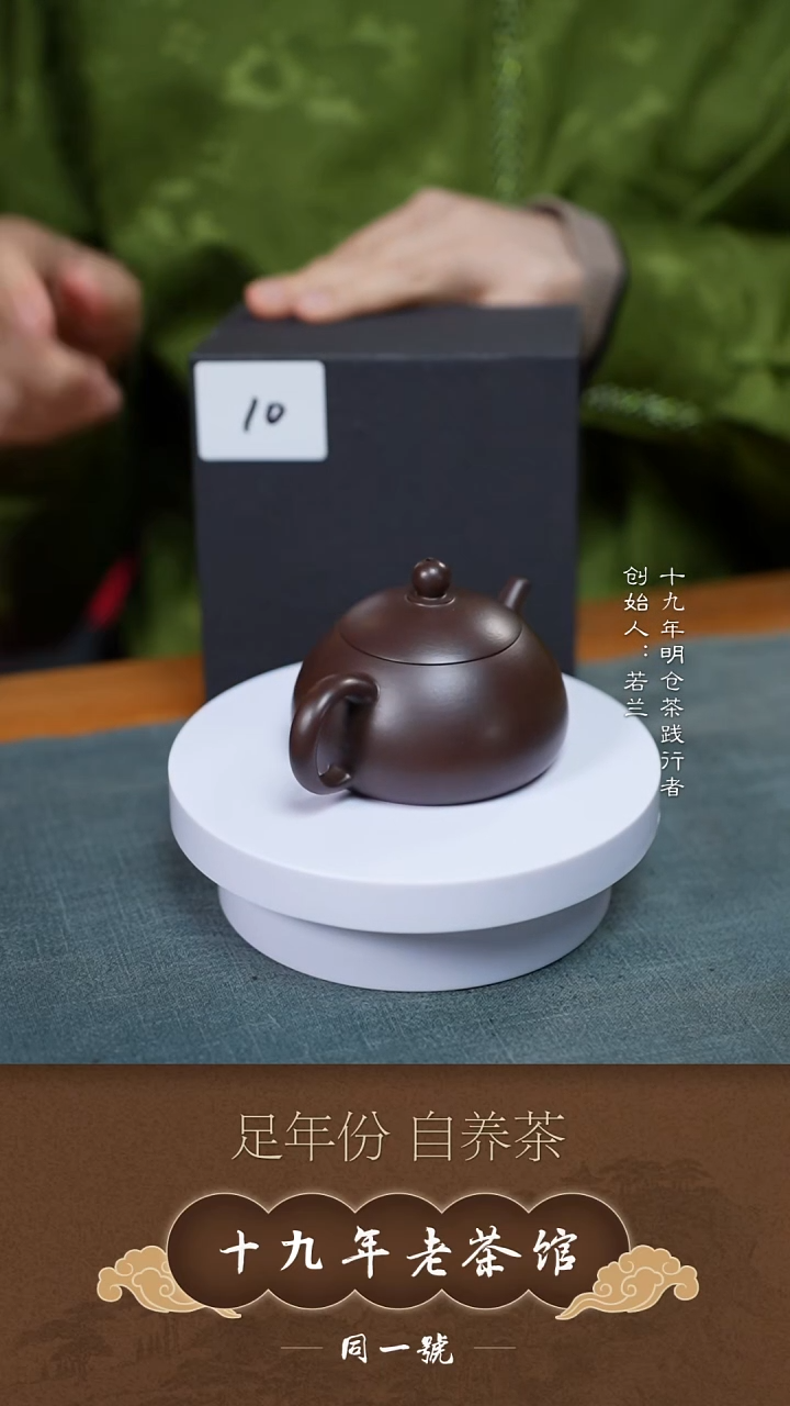 茶壶紫砂宜兴原矿紫砂壶10号