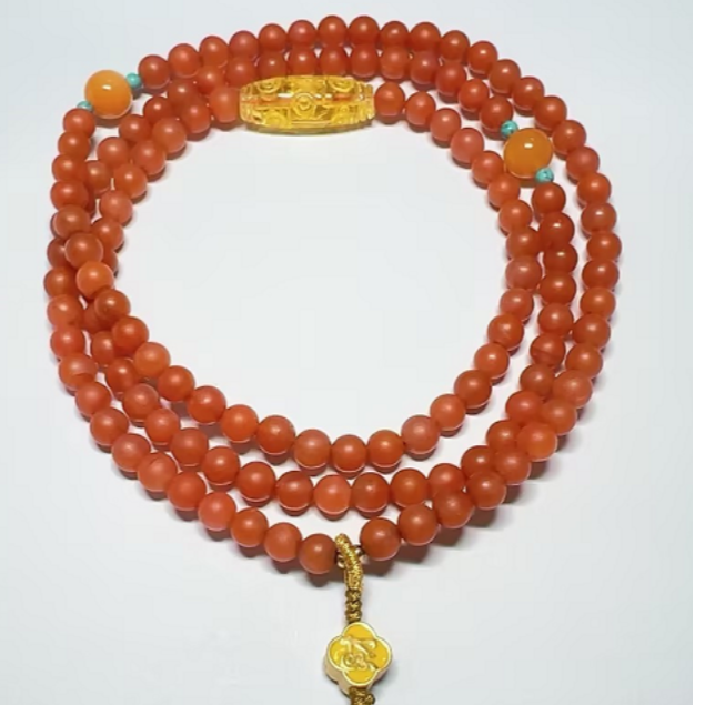 POTALA PALACE/布达拉宫南红翡翠珠串镶嵌