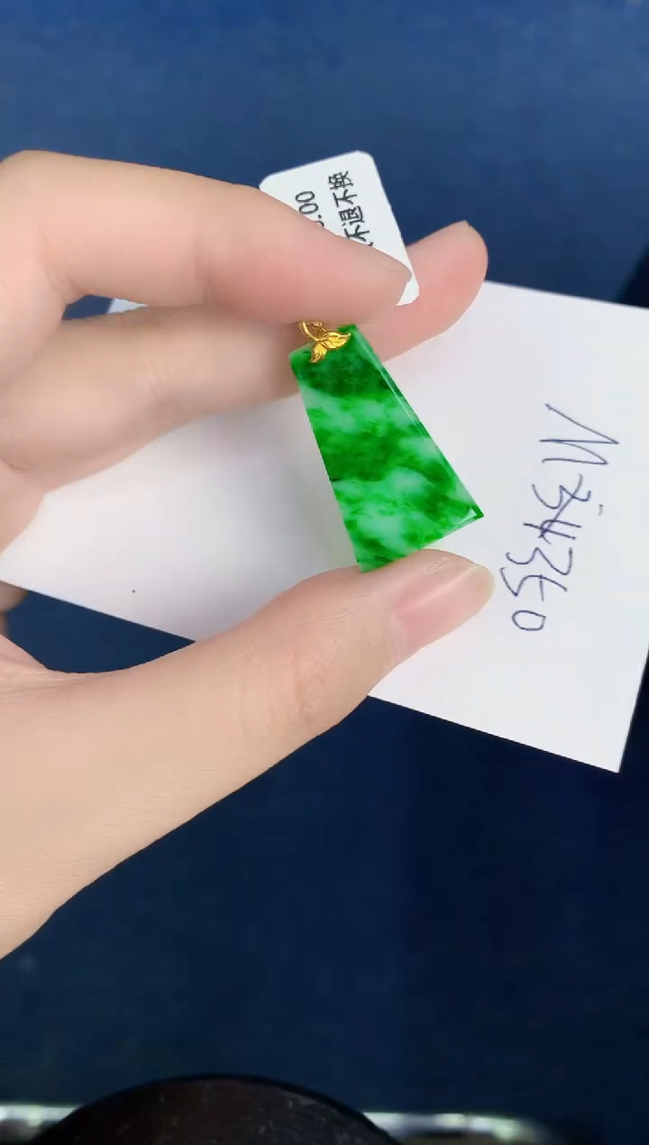 【闪购商品】翡翠颈饰18K金镶嵌000000000