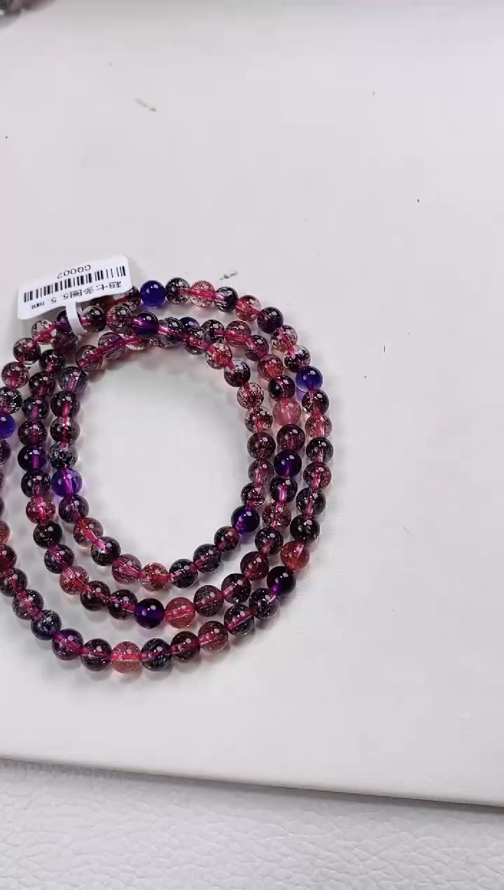 【闪购商品】水晶5.5*超七多圈未镶嵌多人多样性发其一