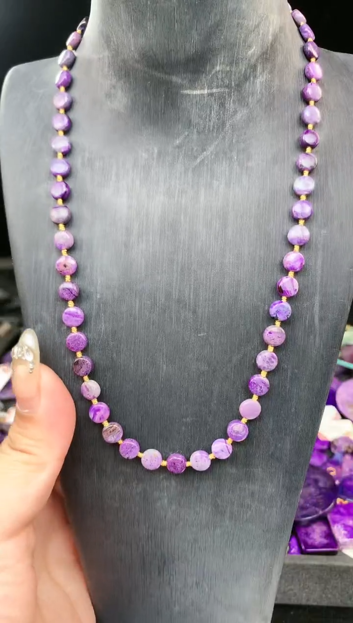 【闪购商品】苏纪石（舒俱来）项链18K金镶嵌.