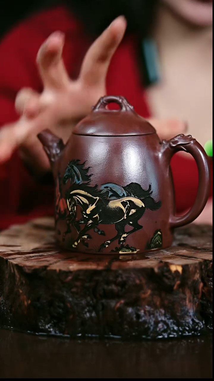 茶壶紫砂宜兴岁颐传器原矿全手33
