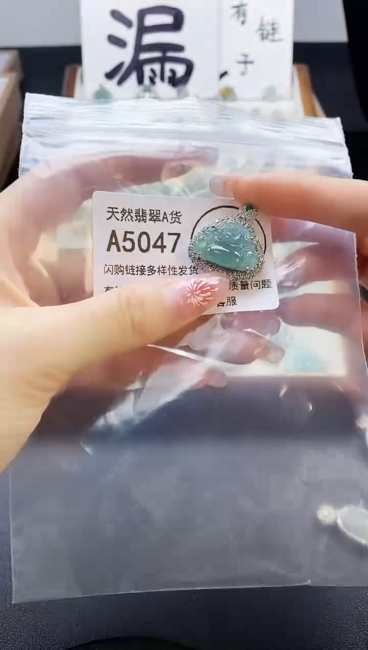 【闪购商品】翡翠颈饰未镶嵌天然翡翠A货888