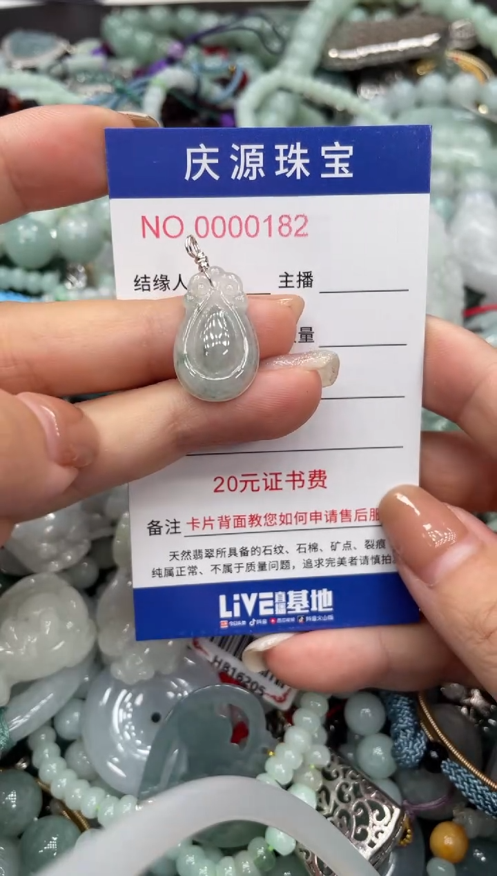 翡翠未镶嵌颈饰197