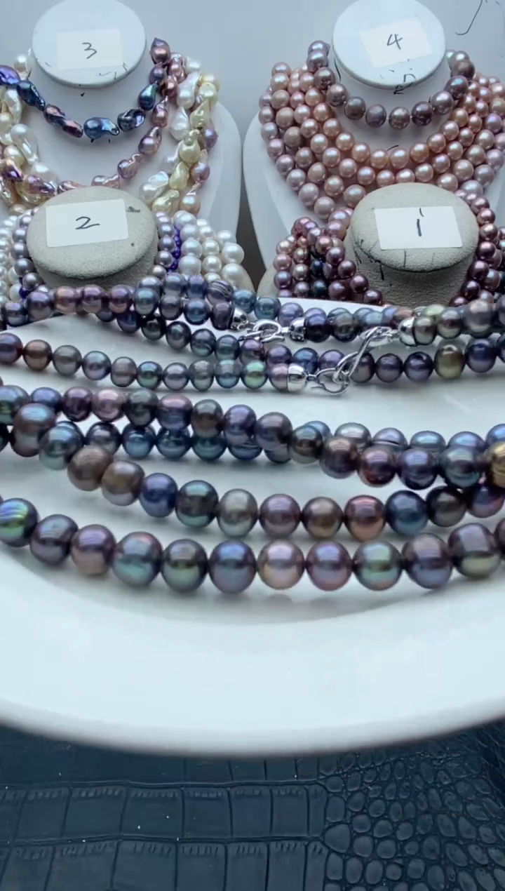 【闪购商品】淡水珍珠颈饰未镶嵌0037