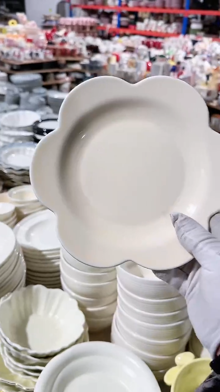 【闪购商品】瓷片小盘微瑕 凑满20元包邮