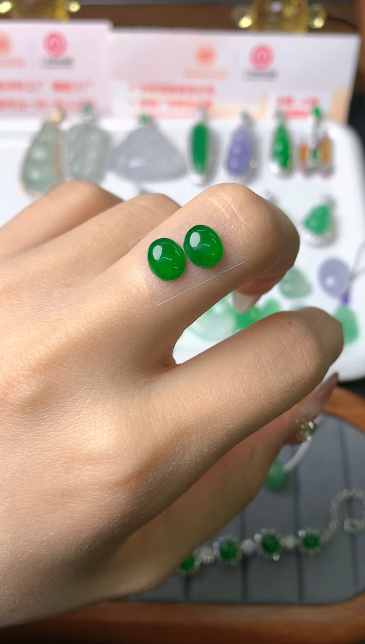 【闪购商品】定制翡翠未镶嵌裸石（镶嵌定制）