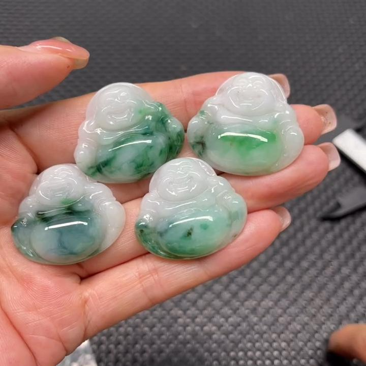 【老郑家】翡翠佛公挂件  （多样性发1件）115-2