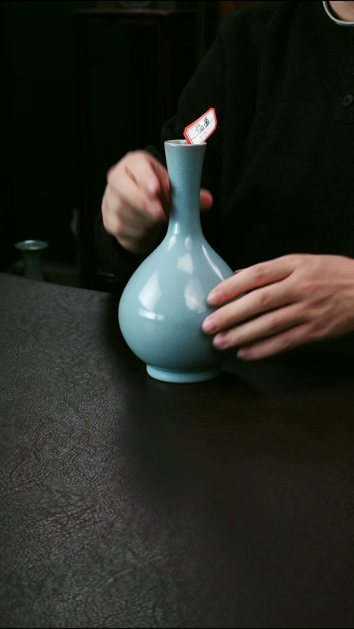 其他偏蓝精品胆瓶62