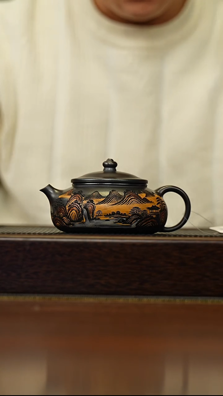 茶壶紫砂宜兴原矿 手工 紫砂壶容量260CC