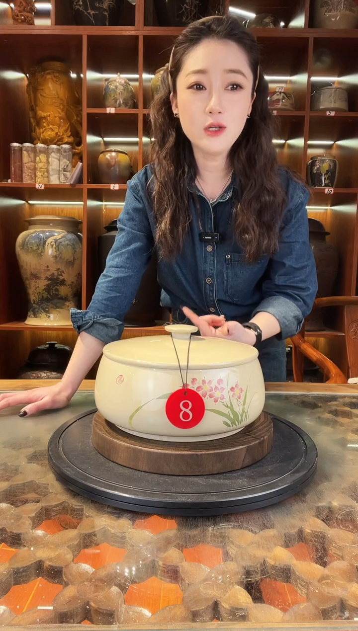 【闪购商品】缸云南建水紫陶三饼缸@8