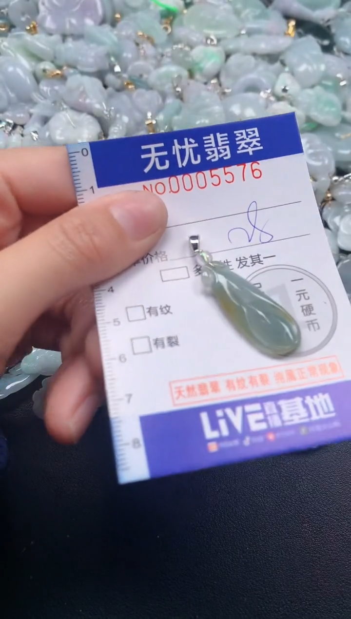 颈饰未镶嵌翡翠5576