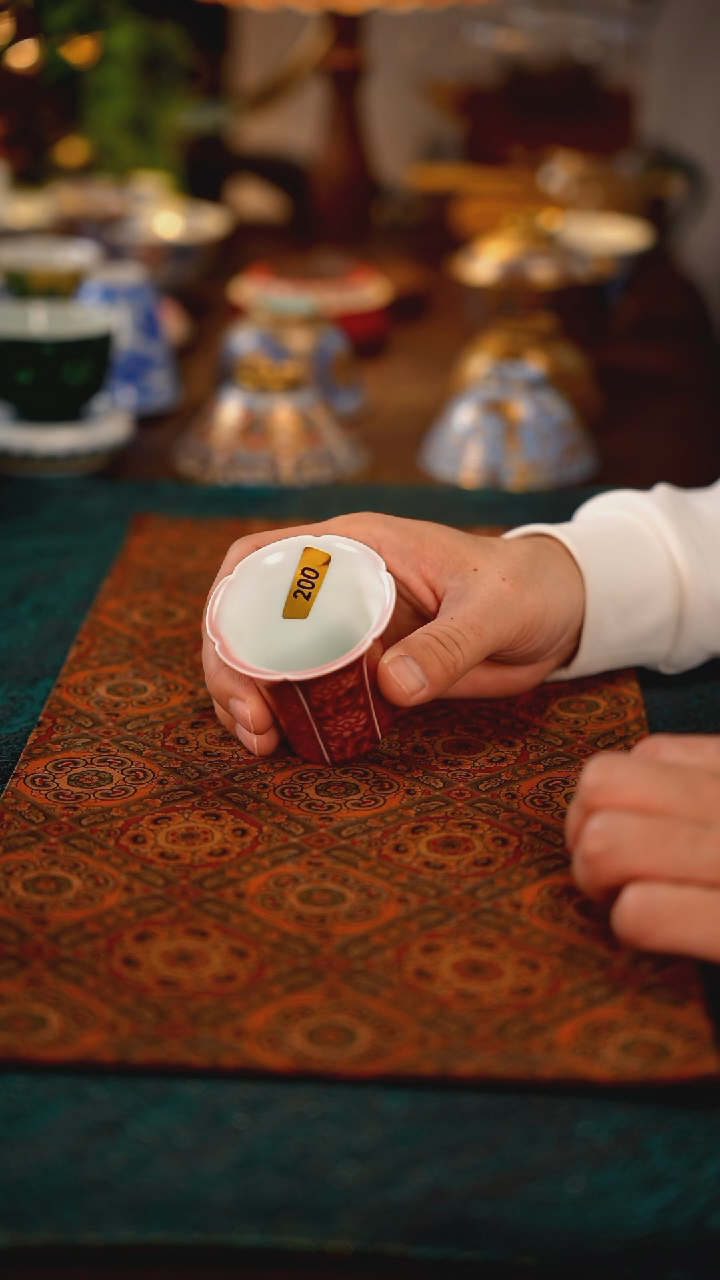 瓷片景德镇窑口茶器200