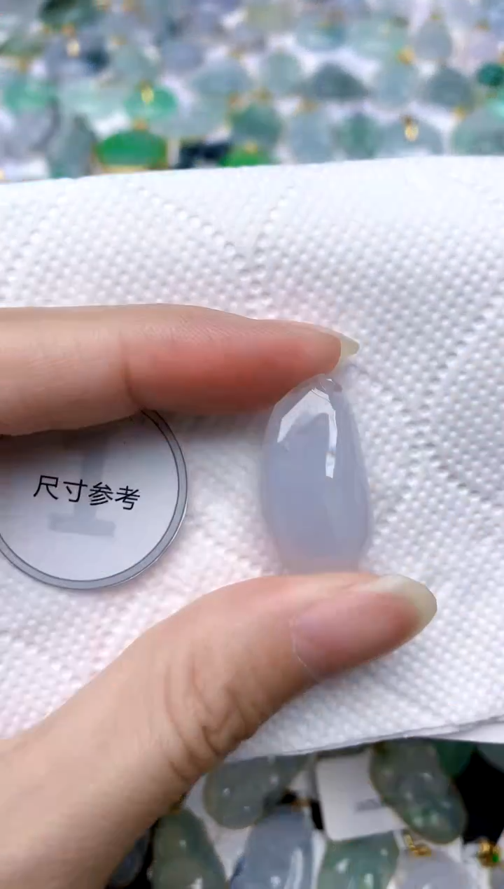颈饰未镶嵌翡翠天然A货翡翠