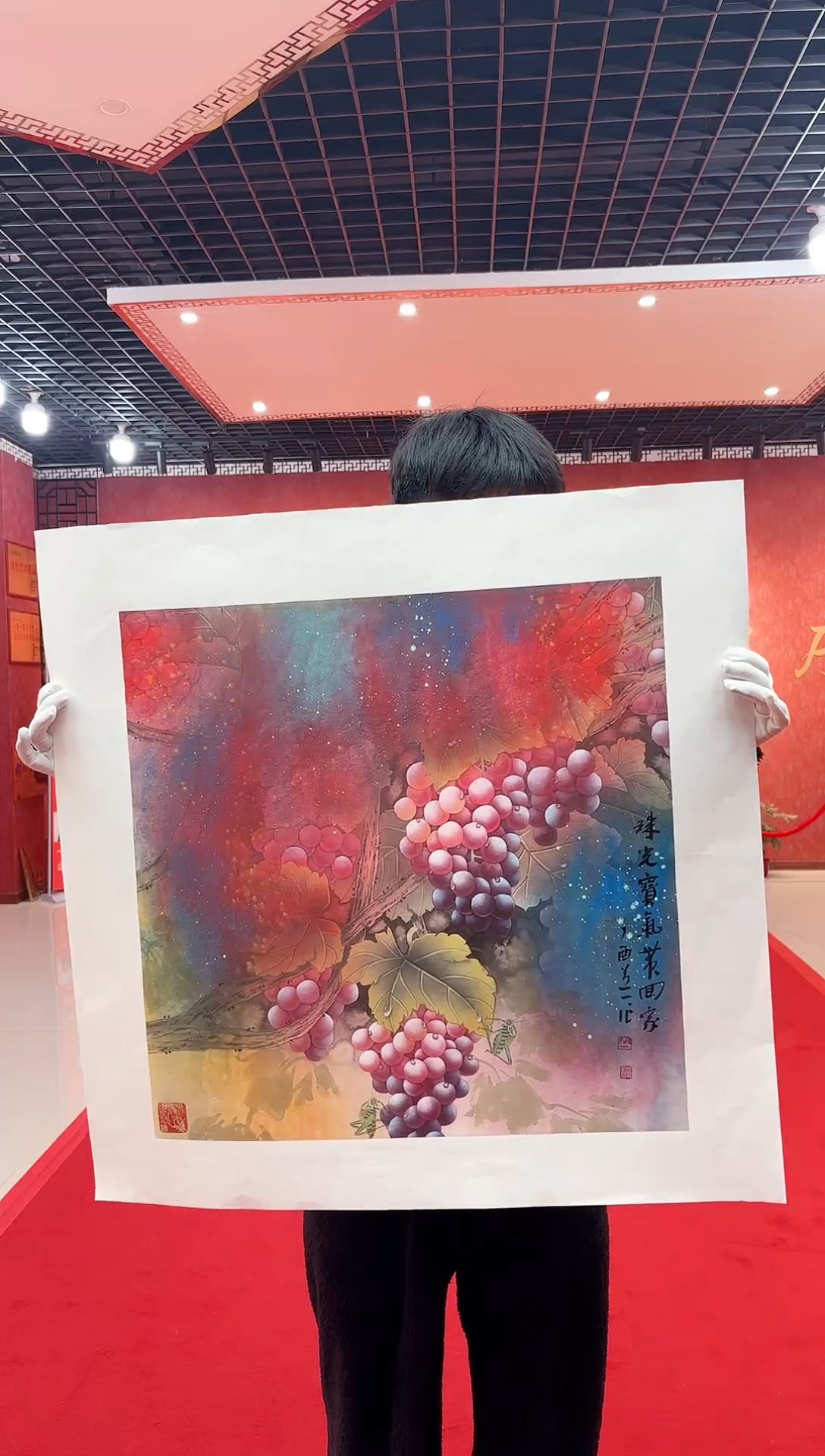 【闪购商品】国画国画道一老师手绘作品D32