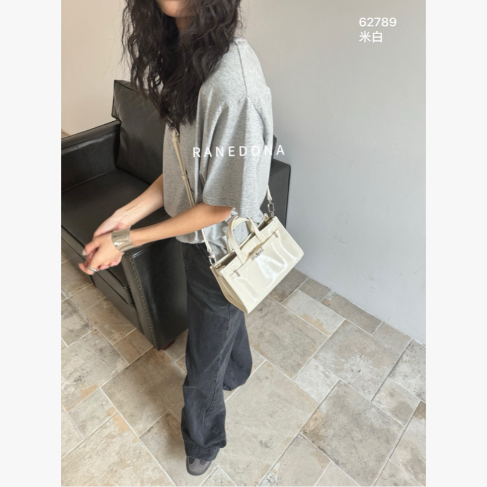 【RAIN.CUN】SK-62789-米白-高定轻奢时尚百搭潮流女士包包
