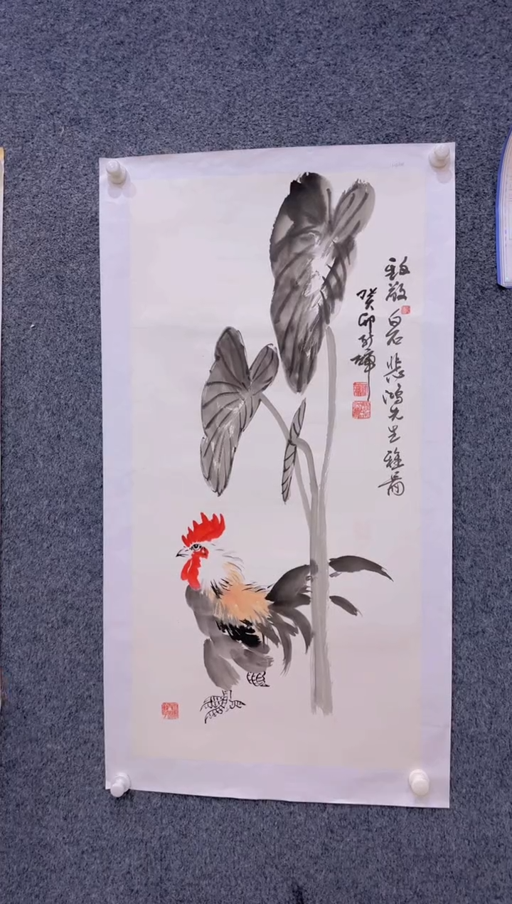 【闪购商品】国画1.25展馆-颜新辉三尺-致敬白石悲鸿