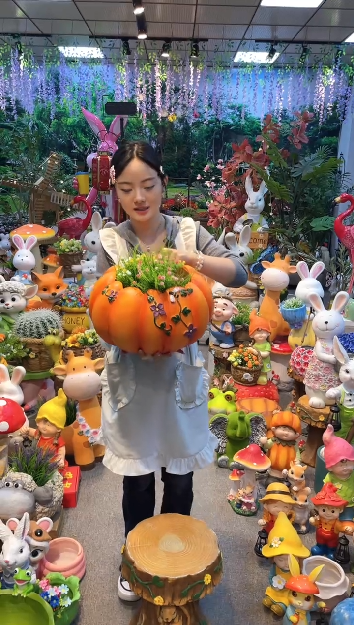 户外花园庭院花盆