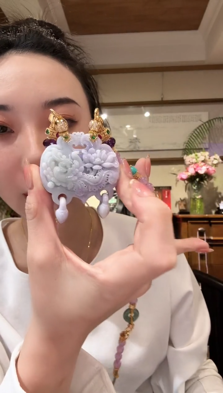 【闪购商品】翡翠颈饰未镶嵌国风