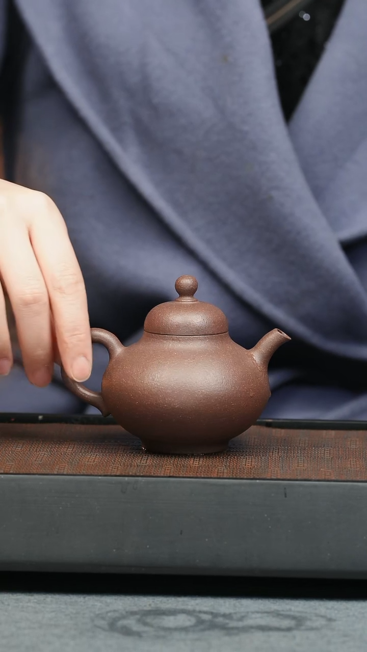 【闪购商品】紫砂茶壶五堂 孟臣乳鼎（独孔）