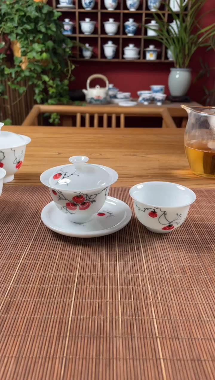 盖碗/杯群芳斋闪购链接（以闪拍图片为准）