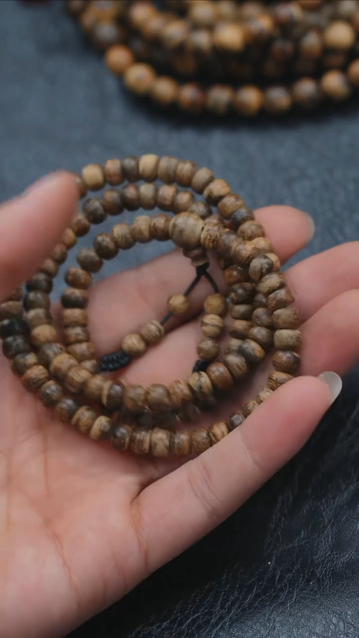 【闪购商品】沉香手串达拉干随型多圈多样式发一