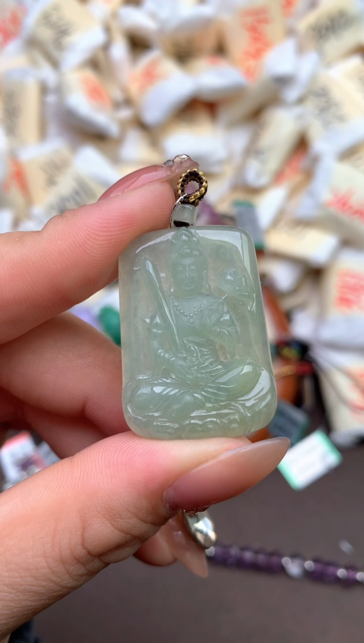 【闪购商品】翡翠挂件未镶嵌—虚空藏