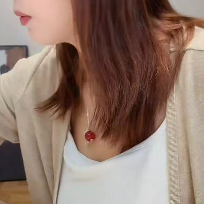 银吊坠 七彩葫芦项链XL006(默认微瑕,，多样性发其一）