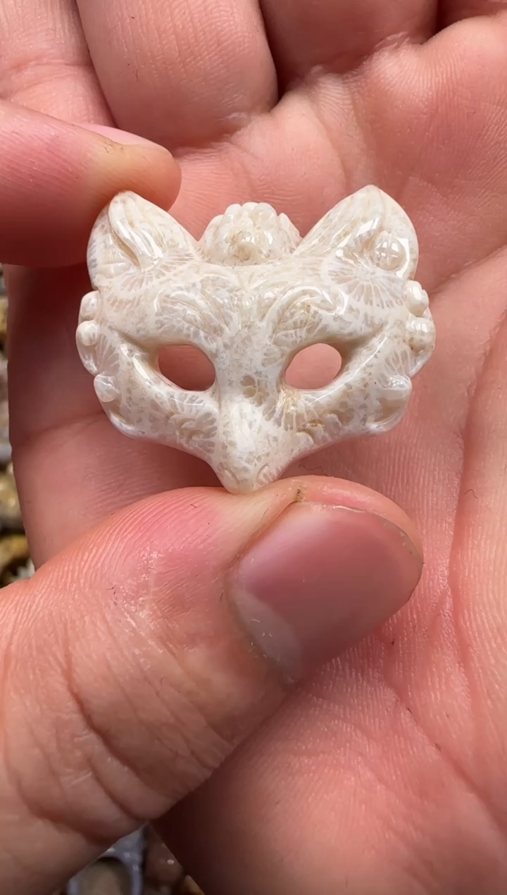 【闪购商品】硅化珊瑚（珊瑚玉）颈饰未镶嵌760