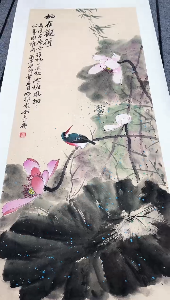 精品国画花鸟作品