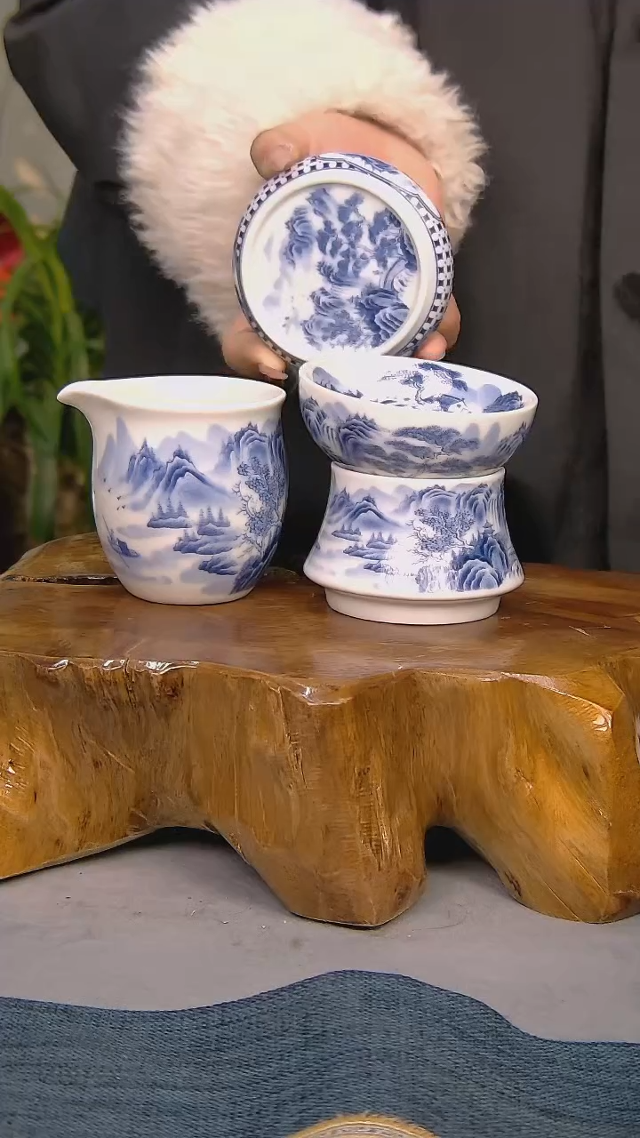 【闪购商品】简装家用款3件套 陶瓷家用茶具系列