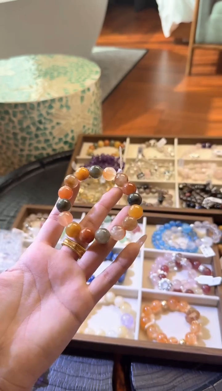 水晶手绳未镶嵌檀健次同款福禄寿手串