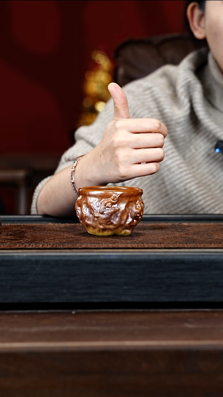 宜兴紫砂团团紫砂精选主人杯
