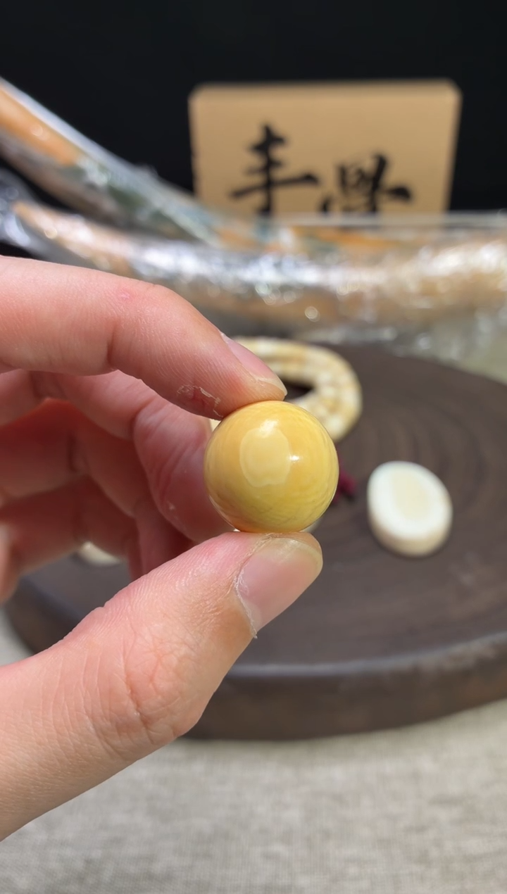 其他猛犸象牙闪购299猛犸高白系列20mm圆珠单颗