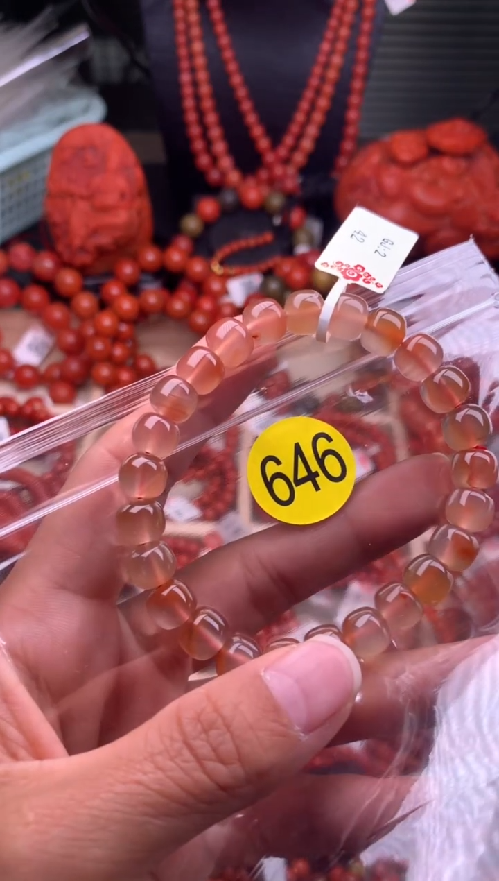 【闪购商品】南红玛瑙珠宝奇石未镶嵌646-8