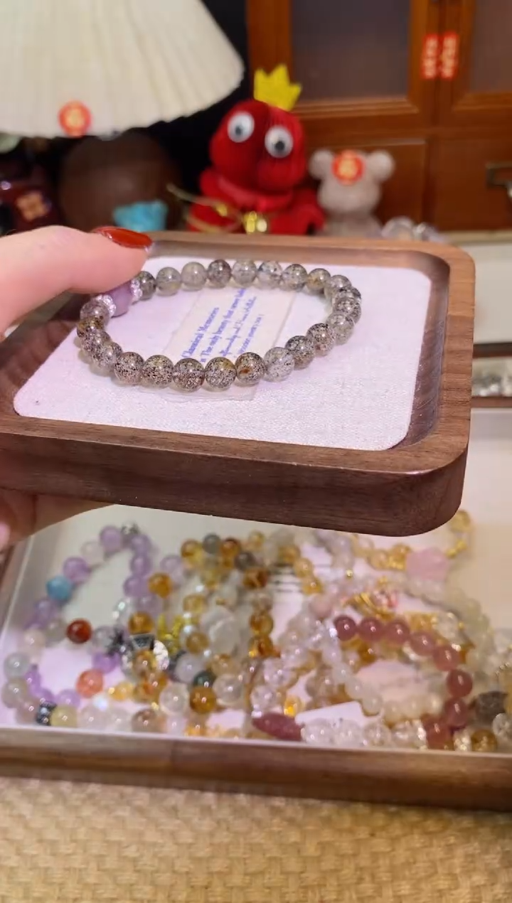 【闪购商品】石英质玉手饰未镶嵌215手串