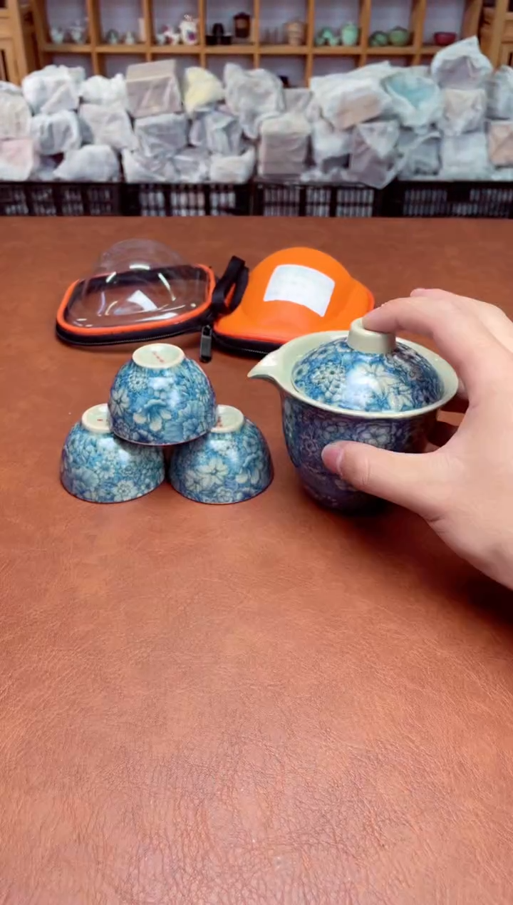 【闪购商品】摆件高端瓷器易仟杯茶器