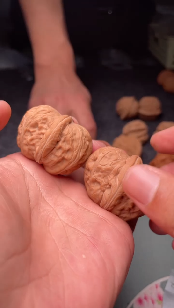 把件文玩核桃a287  元宝 42尺