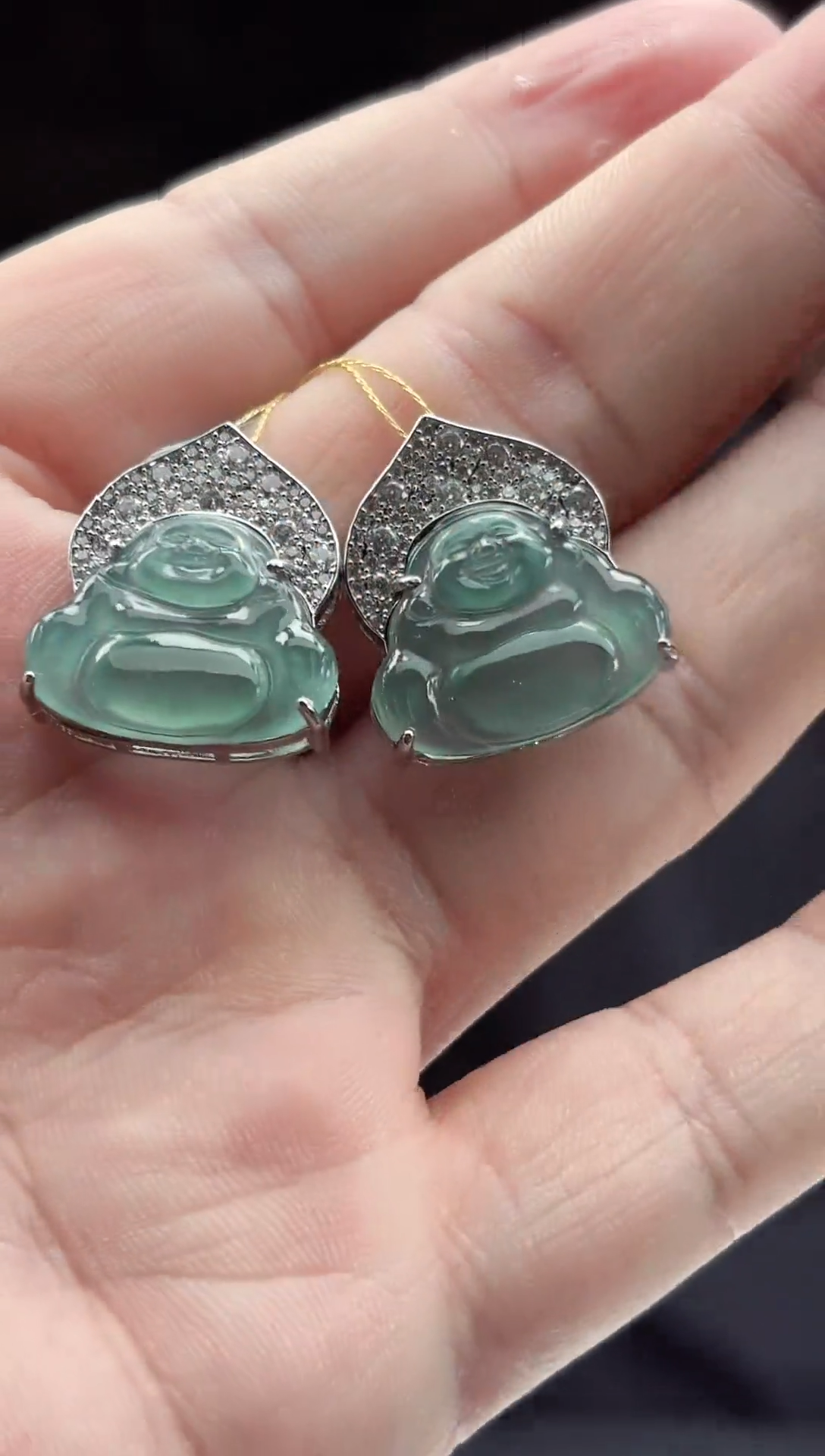 颈饰未镶嵌翡翠天然A货翡翠多样性发其一