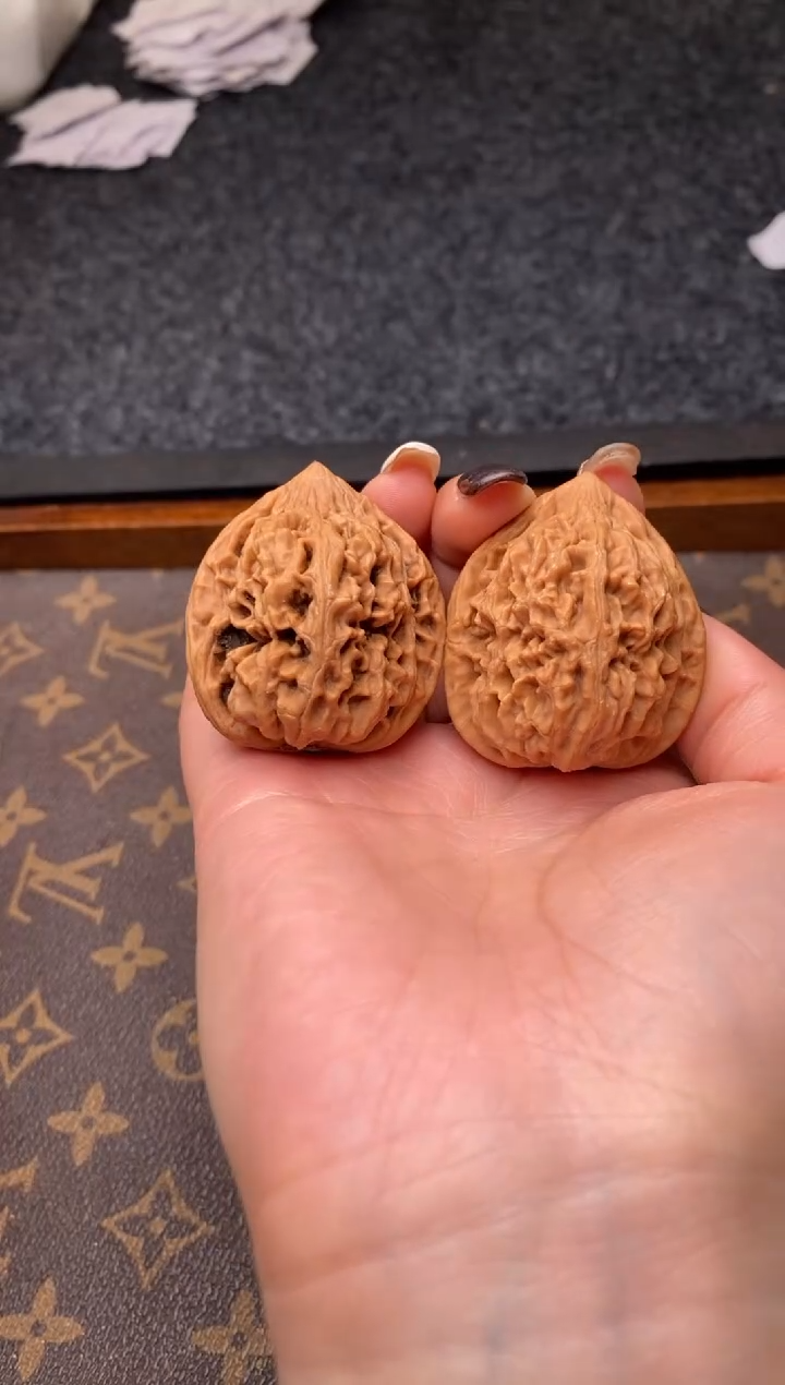 把件文玩核桃b205号39尺鸡心