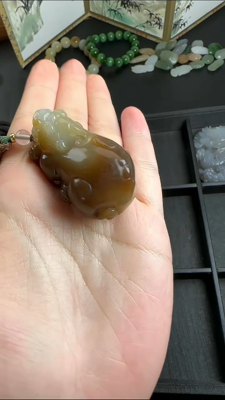 【闪购商品】和田玉把件未镶嵌WY0215211