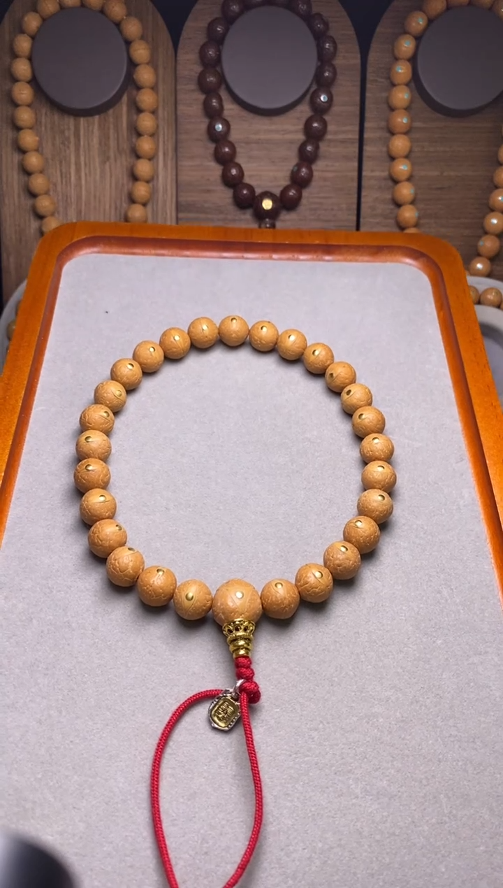 吊坠凤眼菩提12加铜钉手持