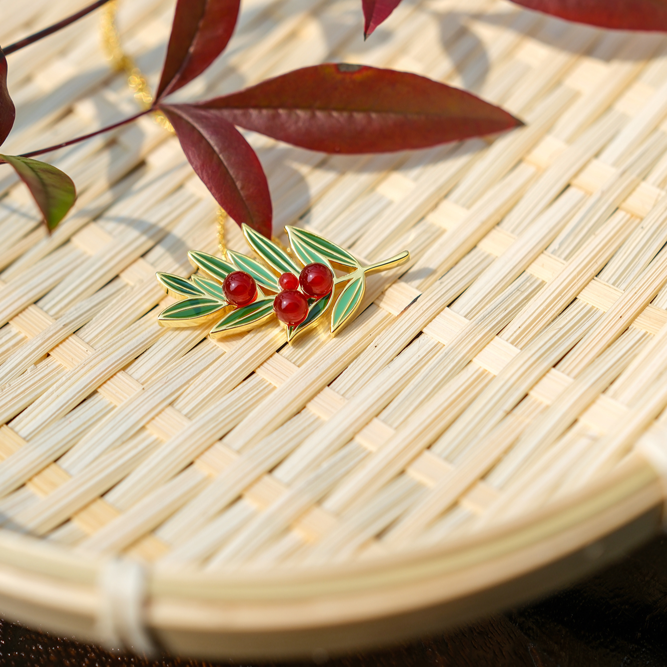 龙虎山龙虎山红豆杉项链